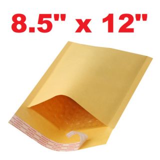 30 2 8 5x12 Kraft Bubble Mailers Padded Envelopes DVD