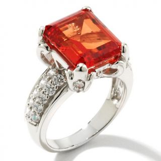 Victoria Wieck 8.08ct Absolute™ Created Padparadscha Sapphire and