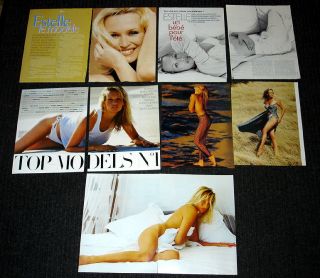 Estelle Hallyday clippings Pack 1 Over 50 Pages