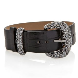  jeweled buckle leather strap bracelet rating 21 $ 24 95 s h $ 4