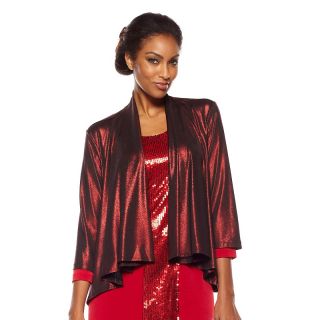  brand open front shimmer jacket rating 3 $ 56 90 s h $ 7 22 size xs