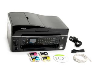 Epson Workforce 600 Wireless All in One Inkjet Printer 001034387212