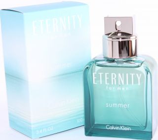 Eternity Summer 2012 3 4 oz EDT Spray for Men by Calvin Klein New in A