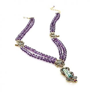  Daus Baguette Brilliance Crystal Accented 27 Beaded Nec