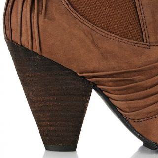Vince Camuto Vince Camuto Bronco Leather Pleated Ankle Boot