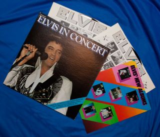 Elvis Persley Albums, Aloha, Concert, Boulevard, Golden Records