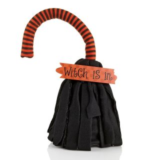 Halloween Sound Activated Musical Dancing Striped Broom