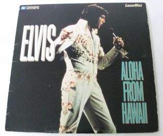 Elvis Aloha from Hawaii Concert Laserdisc