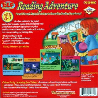 Age 4 7 Early Learning Fun Reading Adventure Vista XP
