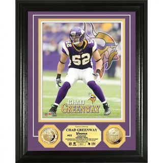 Chad Greenway 24K Coin Photo Mint by The Highland Mint