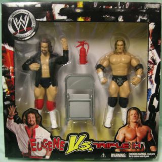 WWE Jakks Triple H Eugene 2 Pack Adrenaline Limited Action Figures HHH