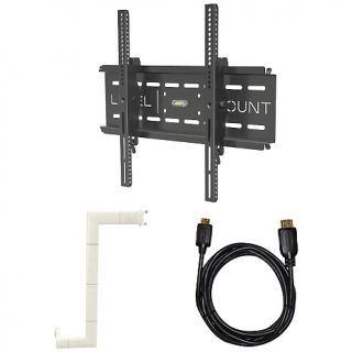 Level Mount 26   55 Tilt Flat Panel TV Mount with 10 HDMI Cable an