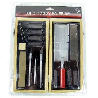 30 piece Hobby Knife and Miter Saw Cutting Craft Set