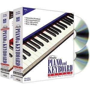 eMedia Piano Keyboard Method Educational Edition Vol 1 2 2 CD ROM Set