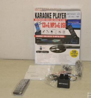Emerson Karaoke Player with Record Function GQ100