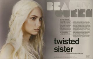 Emilia Clarke Game of Thrones 2 PG Nylon Magazine Feature Clippings