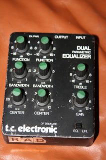  electronic dual parametric equalizer denmark effects working condition