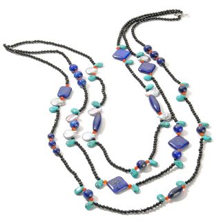  multigemstone sterling silver 30 necklace rating 1 $ 38 47 s h