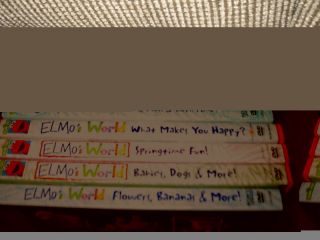 Elmos World Sesame Street Kids Toddler 8 DVD Lot Instant Collection