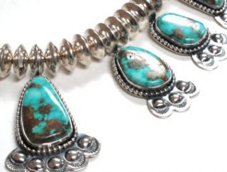 Ernest Roy Begay Easter Blue Turquoise Choker Gorgeous