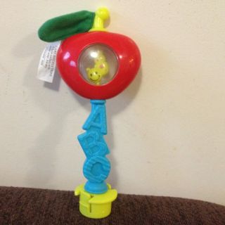Evenflo Exersaucer Smartsteps ABC 123 Apple Spinner Teether Toy Parts