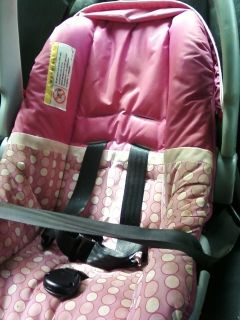 Evenflo Discovery 5 Infant Car Seat Pink Pearls