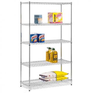 Honey Can Do 5 Tier 42 Wide Urban Adjustable Shelving Unit