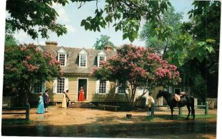 Brush Everard House Colonial Williamsburg Virginia