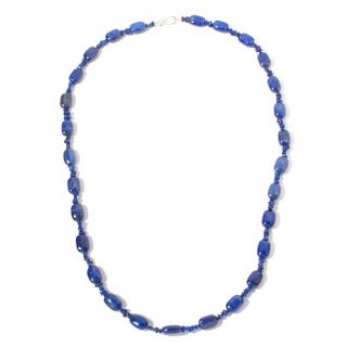  Finds by Jay King Jay King Lapis Bead Sterling Silver 39 1/2 Necklace