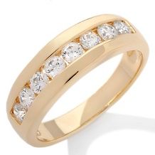 men s 1 04ct absolute channel set band ring $ 49 00