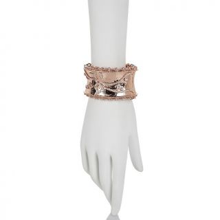 TELIO by Doris Panos Amore Crystal Hinged Bracelet