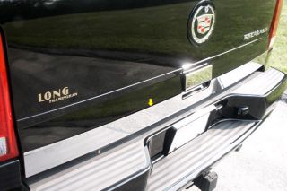 02 06 Cadillac Escalade Tailgate Rear Deck Truck SUV Chrome Trim New