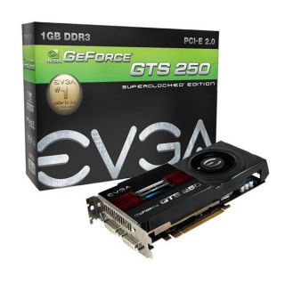 EVGA GTS 250 Superclocked 01G P3 1156 TR (excellent condition)