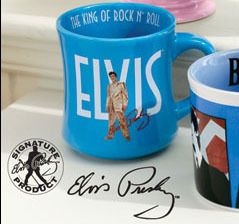 Collectible Signature Product King Elvis Presley Mug