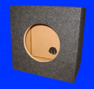 Single Universal Grey Subwoofer Sub Speaker Enclosure Box