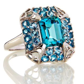  swiss blue topaz sterling silver ring note customer pick rating 7 $ 55