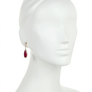 Jean Dousset Absolute and Simulated Drop Earrings