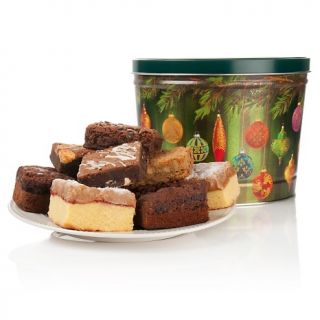  cookies ornament tin with 5 lb crumb cakes and brownies rating 46