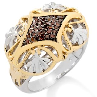  wieck two tone 18ct red diamond filigree ring rating 11 $ 53 98 s h