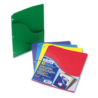 Pendaflex Slash Pocket Project Folders Jacket Letter Five Colors 10