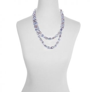 Sally C Treasures Colored Gemstone and Crystal 47 Necklace