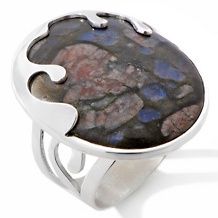  king brazilian jellyfish stone sterling silver ring $ 55 93 $ 119 90