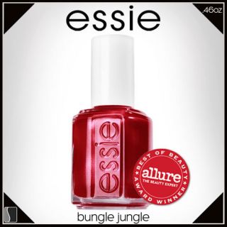 Essie BUNGLE JUNGLE Nail Polish 578 Red Lacquer .46 oz Salon Manicure