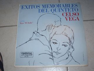 Yayo El Indio LP Celso Vega Exitos Memorables Del Quinteto LP