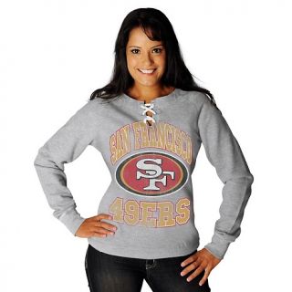 San Francisco 49ers NFL Womens OT Queen III Long Sleeve T Shirt at