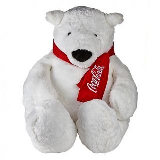 211 921 coca cola 50 plush coca cola polar bear with red scarf rating