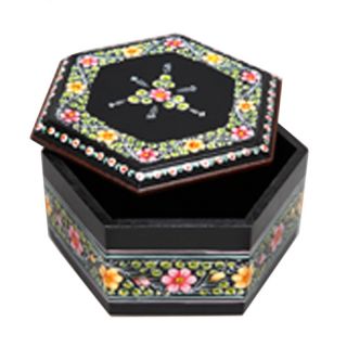 MyMela Handcrafted Hand Painted Mala Decorative Box