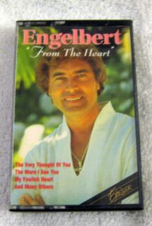 Engelbert Humperdinck Cassette Tape from The Heart Youll Never Know