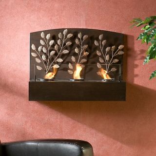 Home Furniture Fireplaces Gel Fireplaces Vine Wall Mount