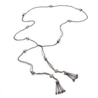 TELIO by Doris Panos Pavé Crystal 55 Lariat Necklace